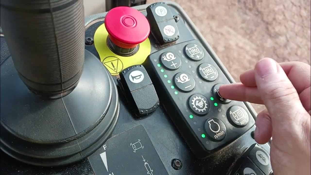 How To Operate A CS54B CAT Smooth Drum Roller YouTube