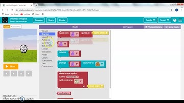 LEARN HOW TO MAKE A COW ANIMATIONS ON CODE.ORG SPRITE LAB