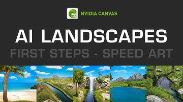 The (new) joy of Painting? NVidia Canvas - First Steps Speed Art