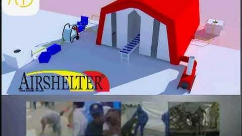 ACD - Mass decon (inflatable decontamination tent)