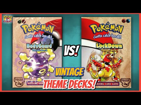 Lockdown Vs. Bodyguard - Pokémon TCG Fossil Theme Deck Battle - YouTube