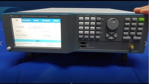 Lucid – Analog RF Signal Generator - Unboxing – Lucid Benchtop