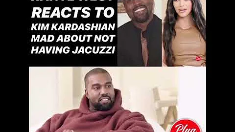 Kanye West Reacts to Kim mad about the Jacuzzi😱😂 | (Not My Clip Just To let y’all know)