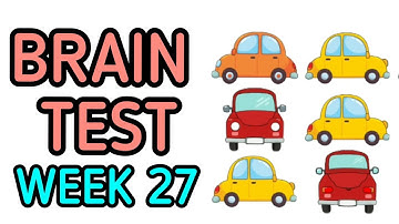 Brain Test: Tricky Puzzles WEEK 27