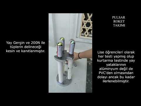 PULSAR ROKETİ TAKIMI KURTARMA SİSTEMİ TESTLERİ 12.05.2022