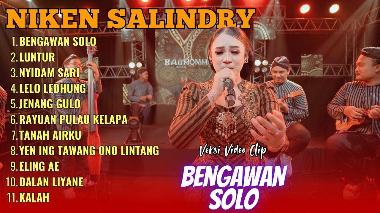 NIKEN SALINDRY FULL ALBUM KERONCONG TERBARU 2024 - BENGAWAN SOLO - LUNTUR - NYIDAM SARI