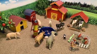DIY how to make mini Cows, Mini Horse - Cattle Farm - Barn Animal - Farm House!
