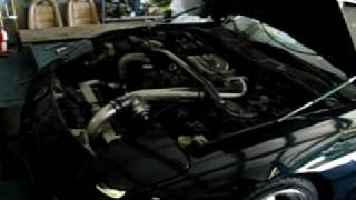 RX7 getting tuned @ kan tuning