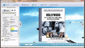 Use a picture to make a theme by myself with 3D PageFlip Professional