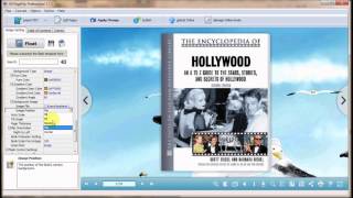 Use a picture to make a theme by myself with 3D PageFlip Professional