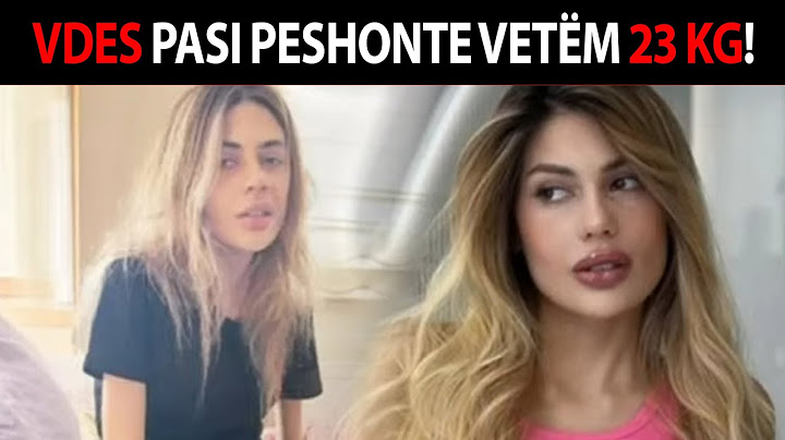 TRONDITËSE: Influencerja VDES pasi peshonte vetëm 23 kg! 😢💔