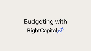 Budgeting with RightCapital