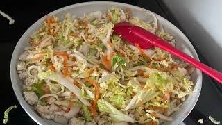 ASMR Soft Spoken Meal Prep: Egg Roll In A Bowl