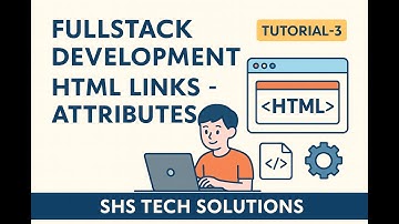 HTML Links & Image Tag Attributes | href, target, alt, src | FullStack Development Tutorial-3