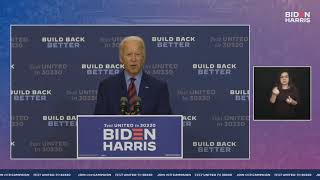 Joe Biden speaks on the COVID Economic Crisis in Wilmington, Delaware | Joe Biden For President 2020