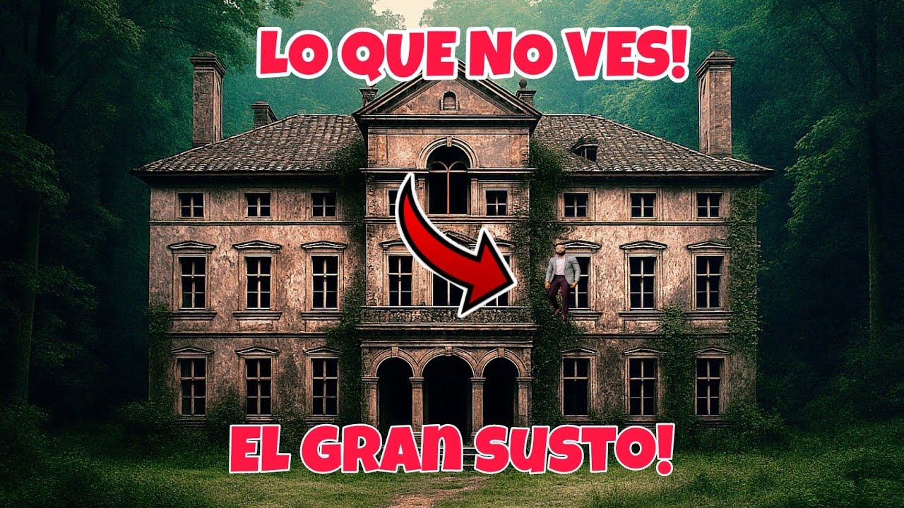 la MANSION ABANDONADA del GRAN SUSTO! URBEX WOMAN 
