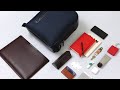 WHAT'S IN MY WORK BAG? | Leather Backpack + Minimal Tech + Designer Everyday Carry • Effortless Gent