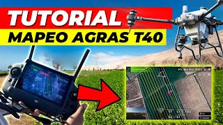 TUTORIAL DE VUELO DJI AGRAS T40