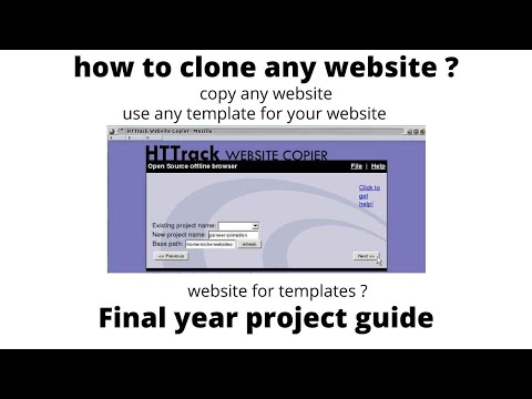 How to Save Full Website Using httrack in hindi | httrack website copier