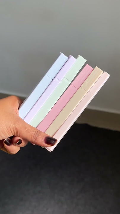 Pastel Highlighter Pens 🌷✨🎀#stationery #stationary #pastel #highlighter #kawaii #cute