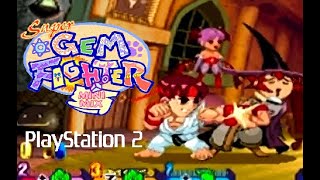 Super Gem Fighter Mini Mix playthrough (PS2) (1CC)