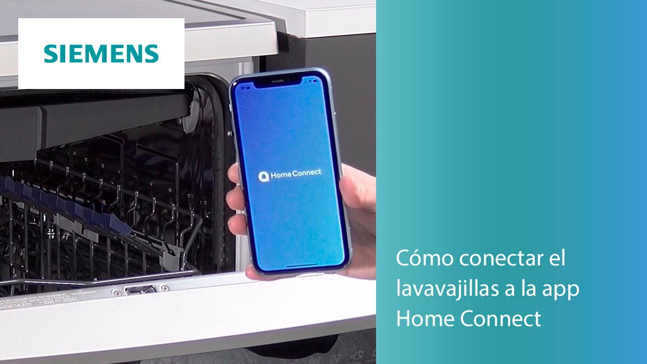 Cómo conectar el lavavajillas Siemens a la app #HomeConnect | SIEMENS