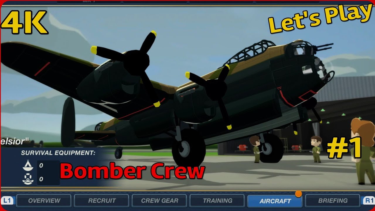 Let's Play Bomber Crew Ps5 4k #1