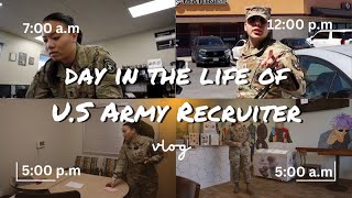 day in the life of a U.S Army Recruiter