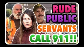 "PUBLIC EMPLOYEES FREAK OUT OVER A CAMERA!!" BLUE LAKE, CA FIRST AMENDMENT screenshot 5