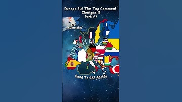 Europe But The Top Comment Changes It #map #mapping #viral #video #shorts #short #shortvideo #fyp