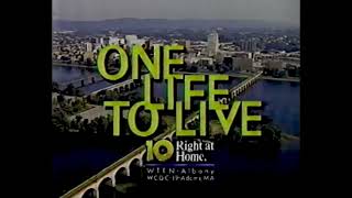 WTEN (ABC) One Life to Live Bumper 1989