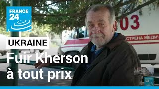 Reportage en Ukraine : fuir Kherson à tout prix pour échapper à l'occupant russe • FRANCE 24