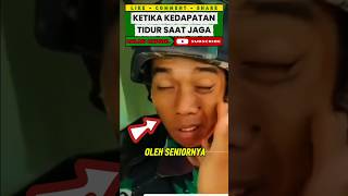 😂 TNI KETIDURAN WAKTU JAGA POS!? HUKUMANNYA BIKIN NGAKAK 🤣 #shorts #tni #calonkopral
