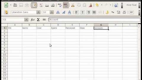 1 Introduction to LibreOffice Calc English