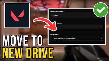 How To Move Valorant To Another Disk Drive - Full Tutorial