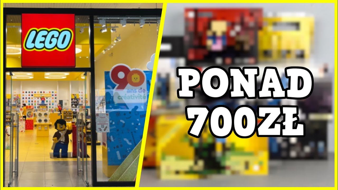 TO KUPIŁEM WE FRANCUSKIM SKLEPIE LEGO | LEGO HAUL ZA PONAD 700 zł - YouTube