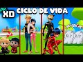 CICLO DE VIDA DE LADYBUG y CAT NOIR en PK XD ❤️ *MIRACULOUS en PK XD* 🐸 SIMBA