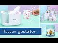 Die Cricut Mug Press: Tassen selber gestalten – mehrfarbiges Plotten & Infusible Ink Stifte