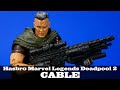 Marvel Legends Deadpool 2 Cable Hasbro Walmart Exclusive Action Figure Review