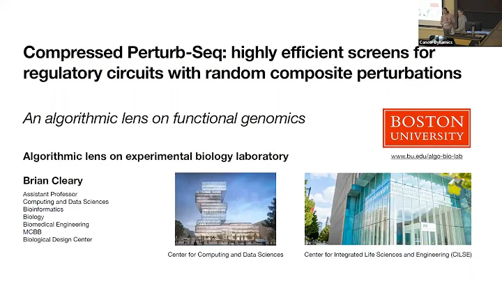 IICD Seminar Series: Brian Cleary, Boston University