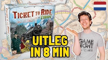 Ticket to Ride Europe - Uitleg (NL)