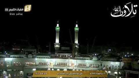 صلاة  الفجر  الشيخ ماهر المعيقلي- الاربعاء 17 ذو القعدة 1441 هــ من المسجد الحرام خواتيم سورة التوبة