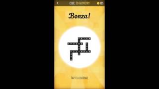 Bonza Word Puzzle - 3D Geometry - Puzzle Pack 2 Walkthrough screenshot 2