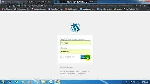 hướng dẫn thay đổi mail quản trị