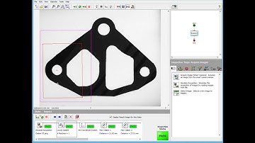 Đo kích thước sản phẩm Gasket dùng Camera công nghiệp || Xử lý ảnh công nghiệp VSTECH