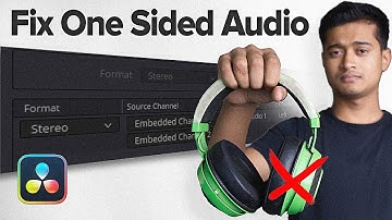 How to Fix Audio Playing in One Ear in Davinci Resolve | FREE