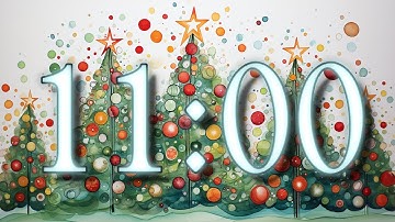 11 Minute Christmas Timer With Holiday Music