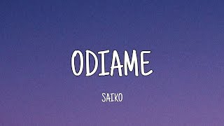 Saiko - Odiame (Letra) chords