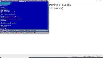 C++ Programming | Single Inheritance Program