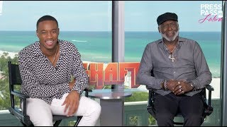 Jessie T Usher & Richard Roundtree tell us what it takes to be a SHAFT